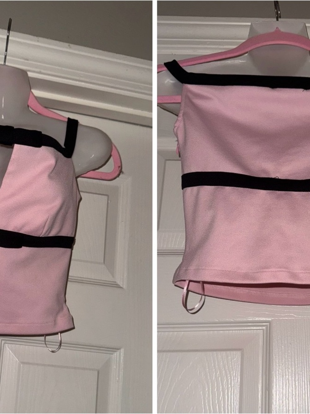 Zara Tie-Up Opening Off-Shoulder Crop Top - Picture 11 of 11